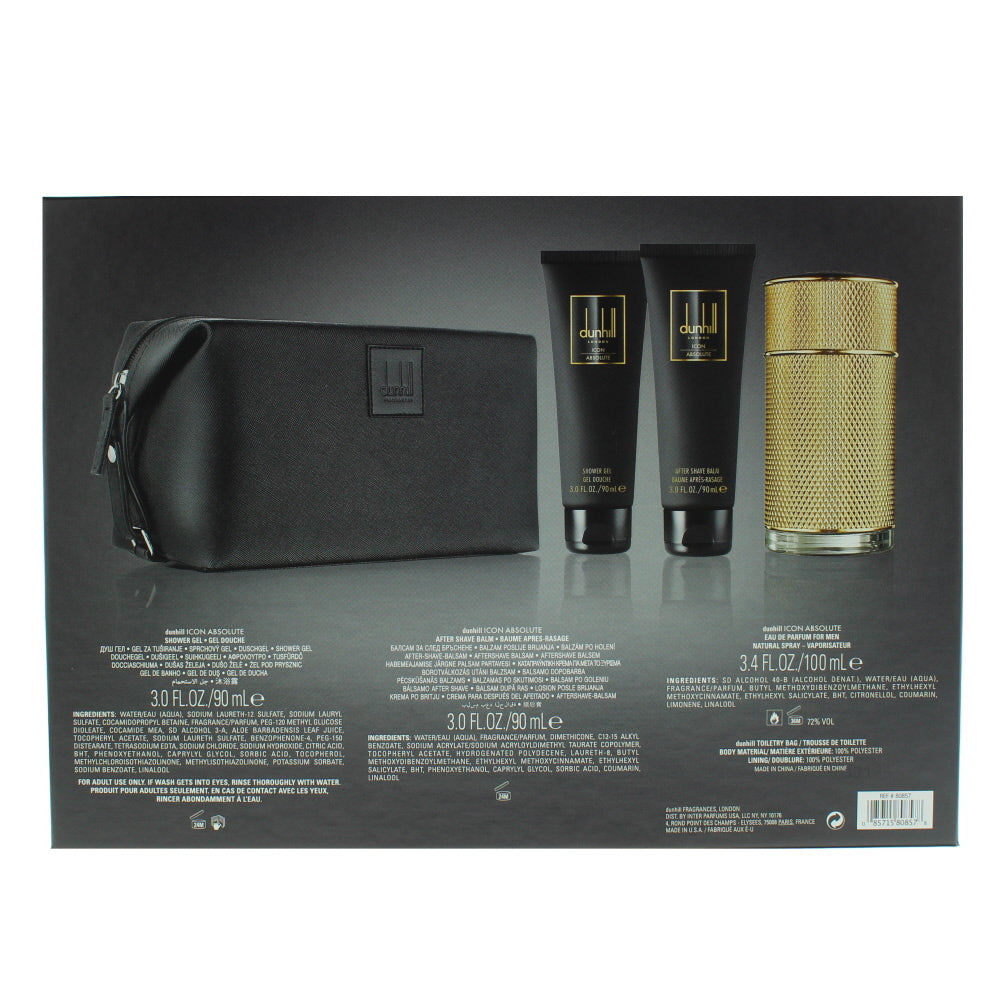 Dunhill Icon Absolute Eau de Parfum 4 Pieces Gift Set