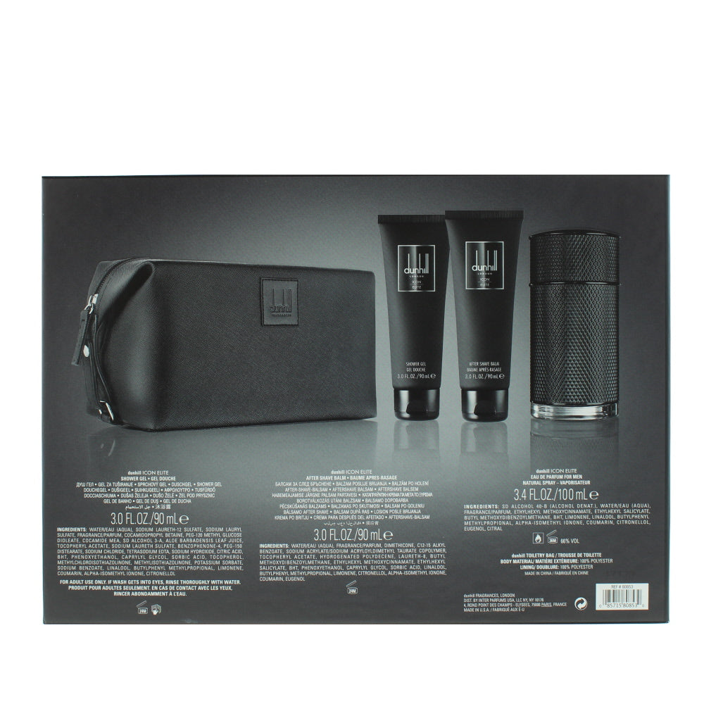 Dunhill Icon Elite Eau de Parfum 4 Pieces Gift Set