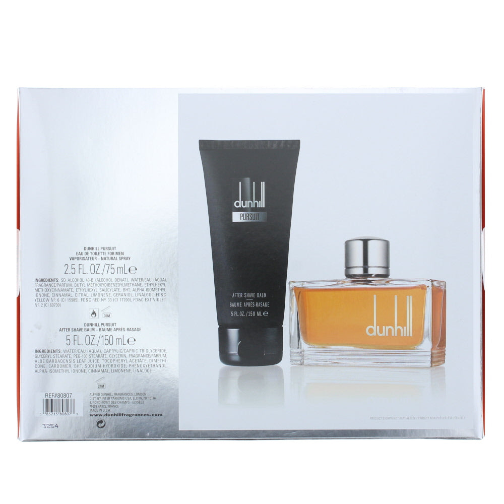 Dunhill Pursuit Eau de Toilette 2 Pieces Gift Set