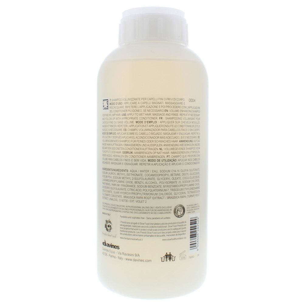 Davines Volu Shampoo 1000ml