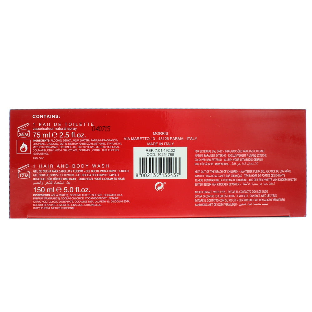 Scuderia Ferrari Red Eau de Toilette 2 Pieces Gift Set