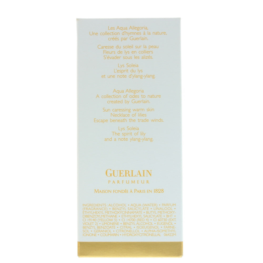 Guerlain Aqua Allegoria Lys Soleia Eau de Toilette 75ml