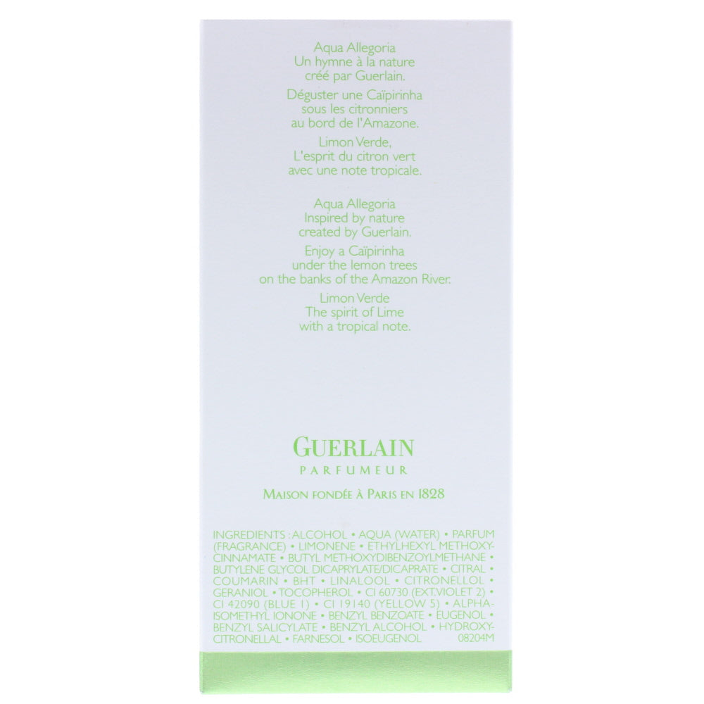 Guerlain Aqua Allegoria Limon Verde Eau de Toilette 125ml