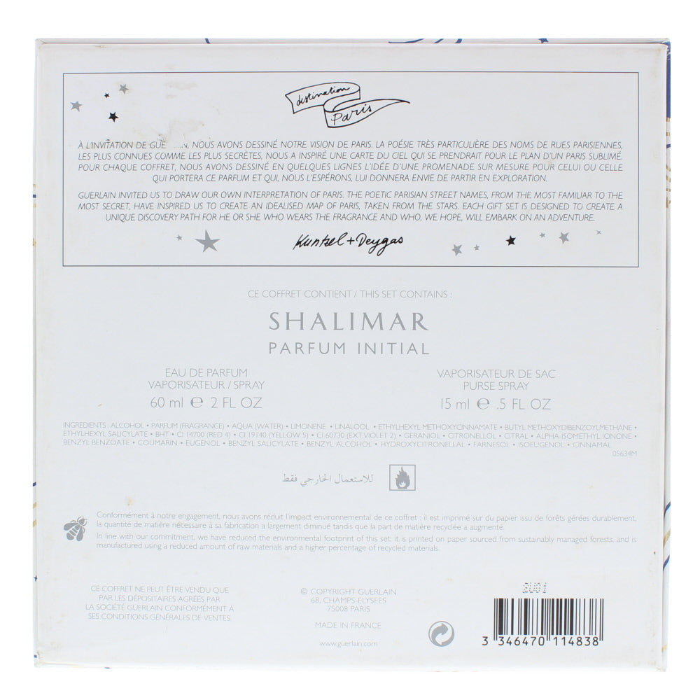 Guerlain Shalimar Parfum Initial Eau de Parfum 2 Pieces Gift Set