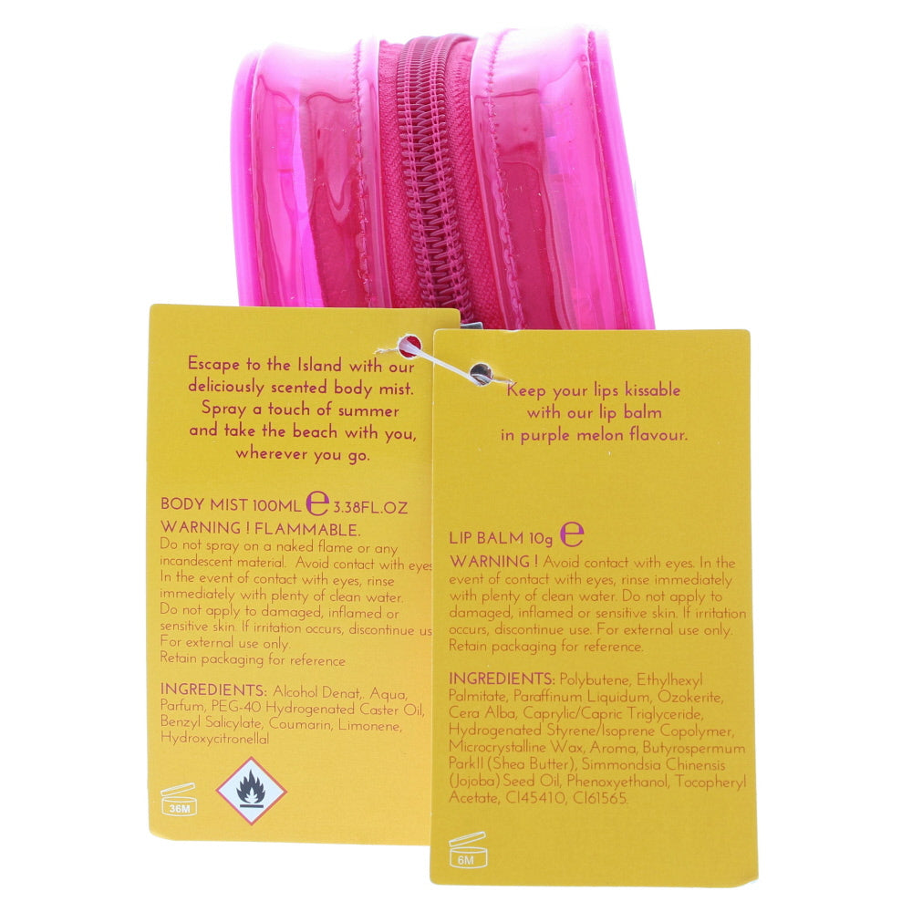 Love Island Girl Code Bodycare Set 3 Pieces Gift Set - Ingredients