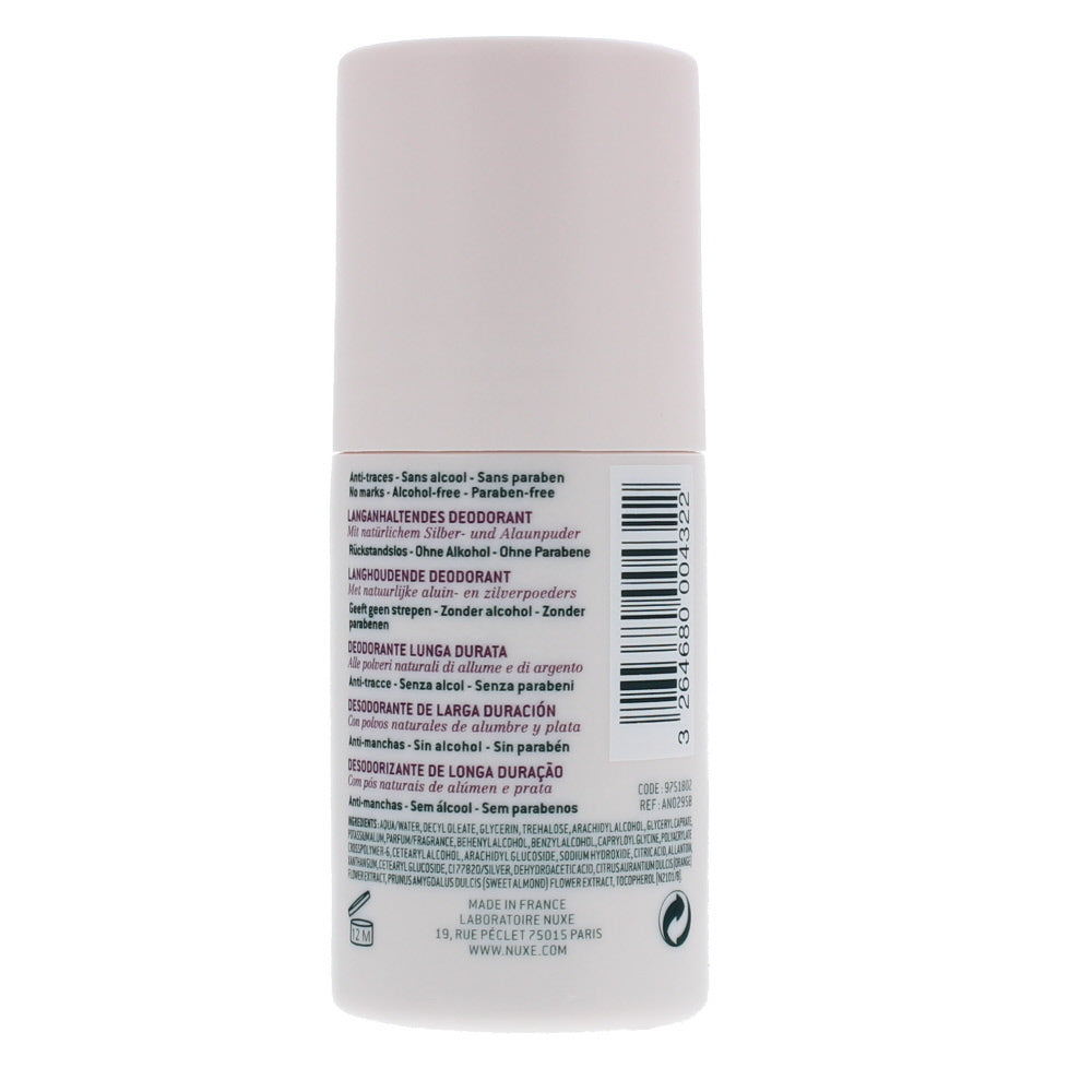 Nuxe Body Long-Lasting Deodorant Roll-On 50ml