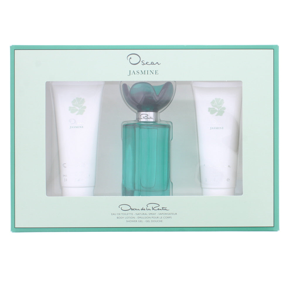 Oscar De La Renta Jasmine Eau de Toilette 3 Pieces Gift Set - Product