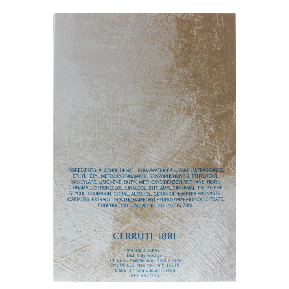 Cerruti 1881 Essential Eau de Toilette 100ml