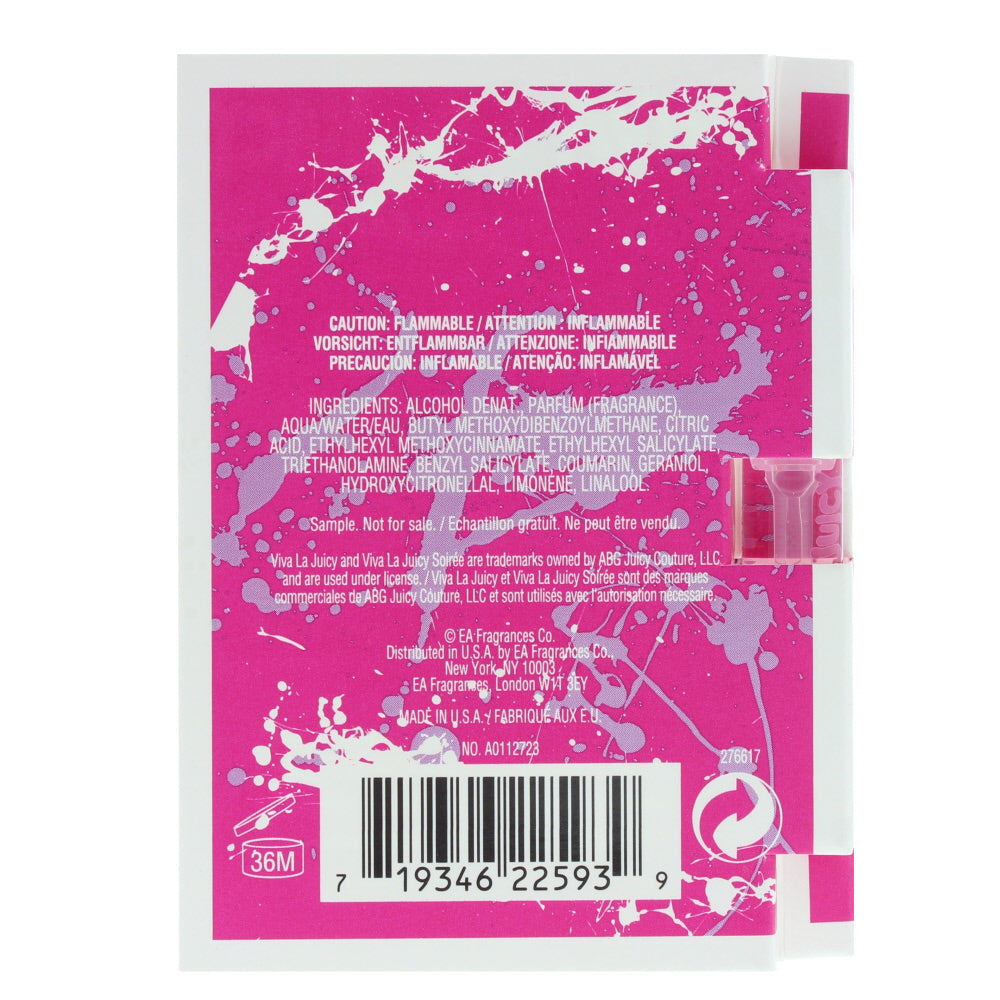 Juicy Couture Viva La Juicy Soirée Vial Eau de Parfum 1.5ml