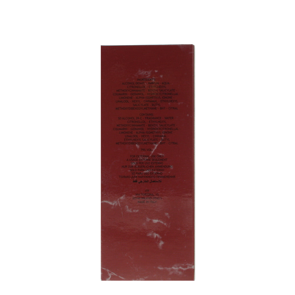 Laura Biagiotti Roma Passione Eau de Toilette 100ml - Ingredients