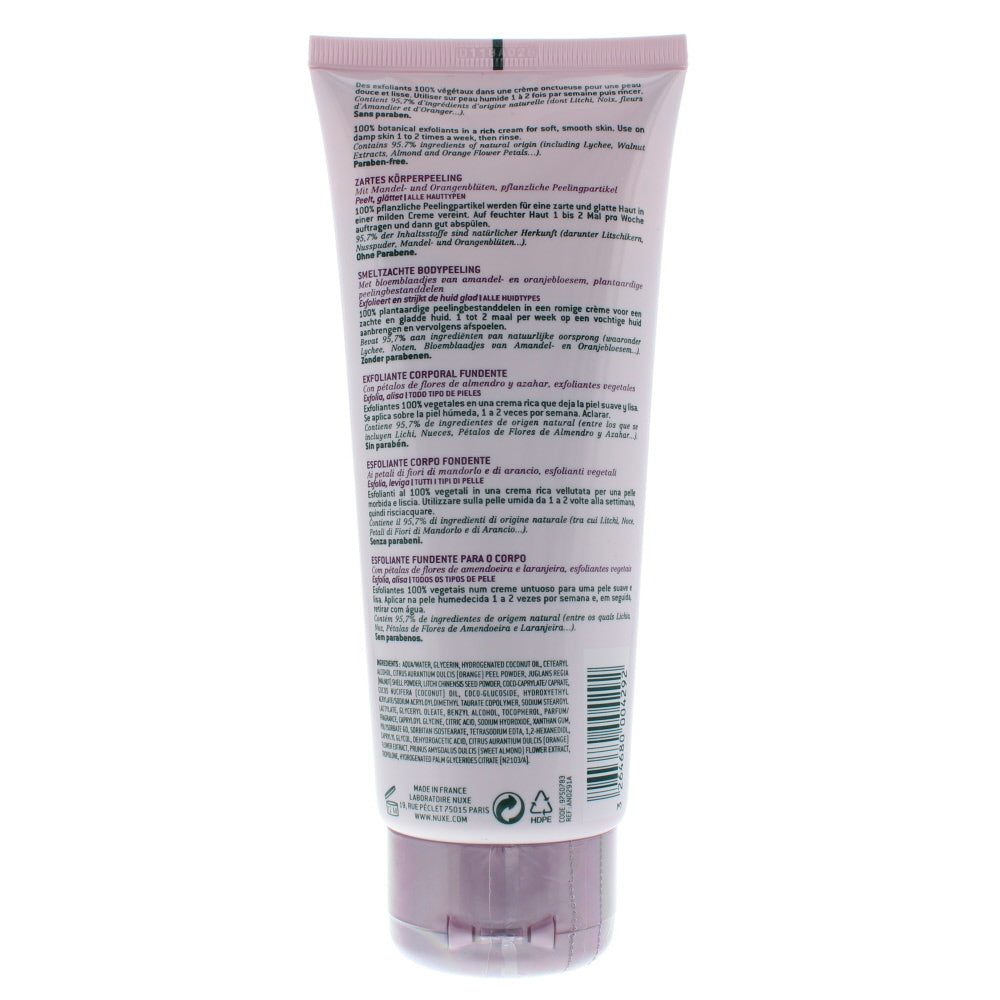 Nuxe Body Melting Body Scrub 200ml