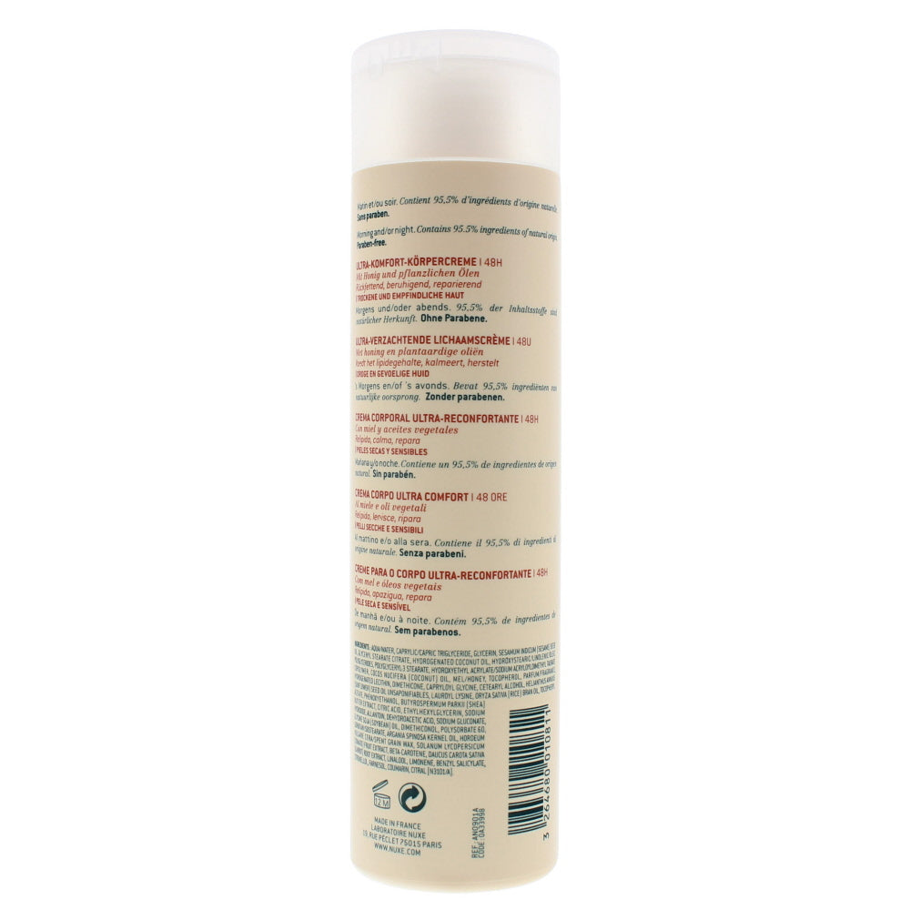 Nuxe Rêve De Miel 48Hr Ultra Comforting Body Cream 200ml