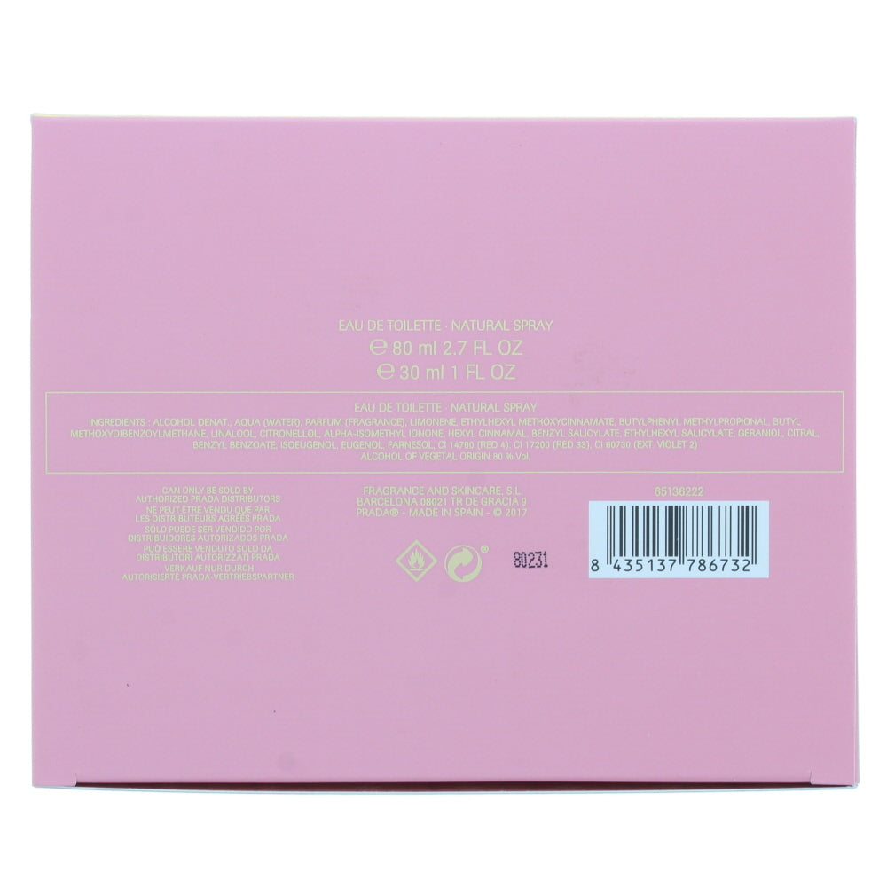 Prada Candy Florale Eau de Toilette 2 Pieces Gift Set