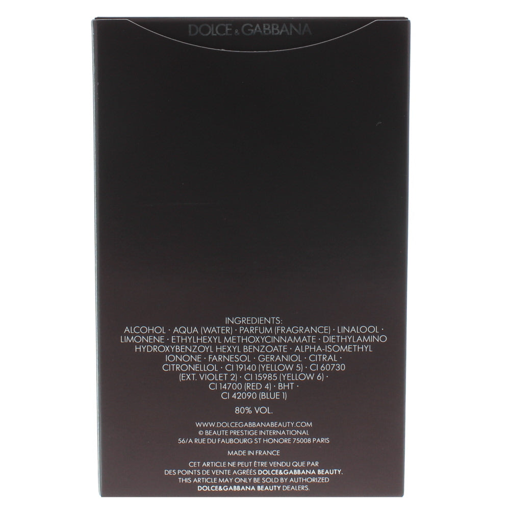 Dolce & Gabbana The One For Men Eau de Toilette 100ml