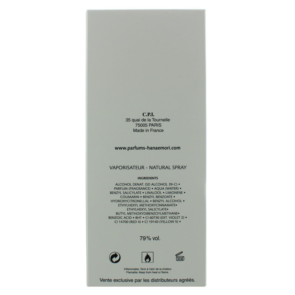 Hanae Mori Hanae Eau de Parfum 100ml - Ingredients