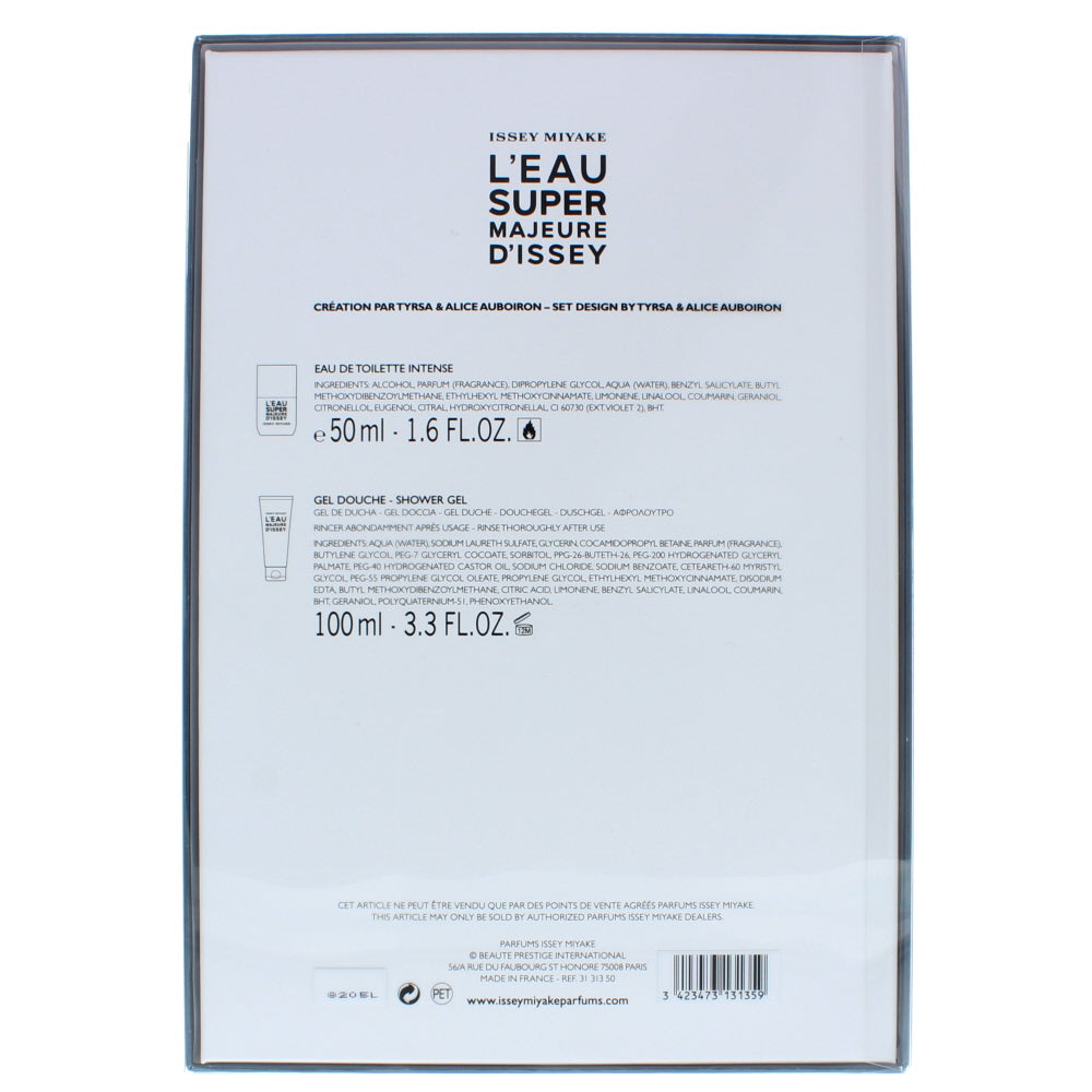 Issey Miyake L'eau Super Majeure D'issey Eau de Toilette 2 Pieces Gift Set