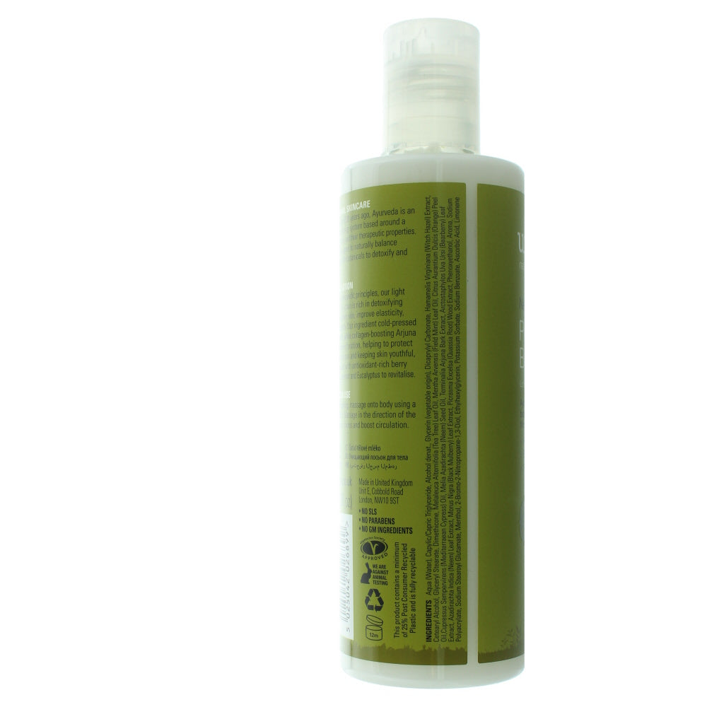 Urban Veda Purifying Body Lotion 250ml - Ingredients