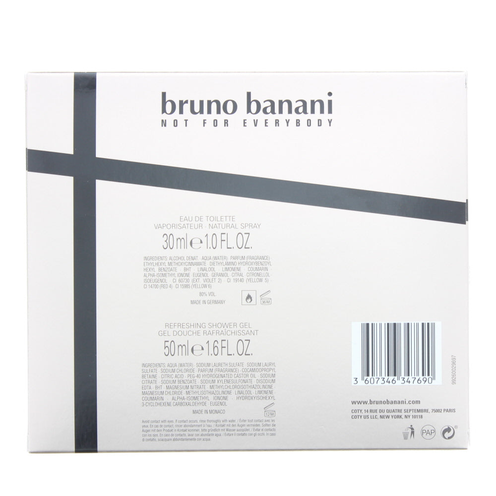 Bruno Banani Not For Everybody Man Eau de Toilette 2 Pieces Gift Set