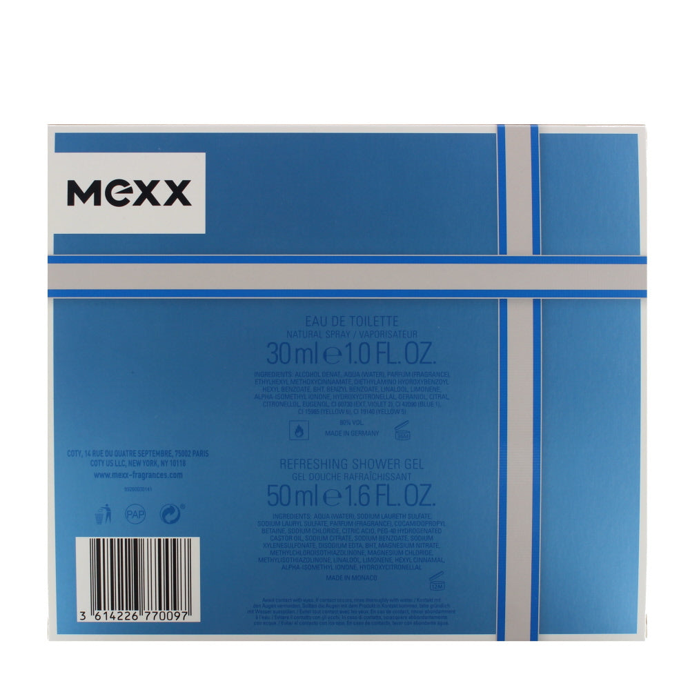 Mexx Man Eau de Toilette 2 Pieces Gift Set