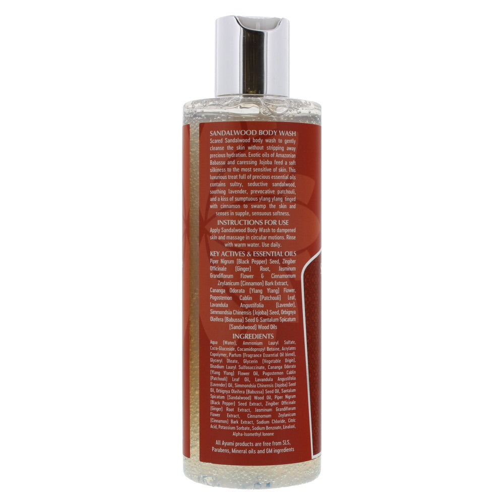 Ayumi Sandalwood & Ylang Ylang Dry & Sensitive Skin Body Wash 250ml