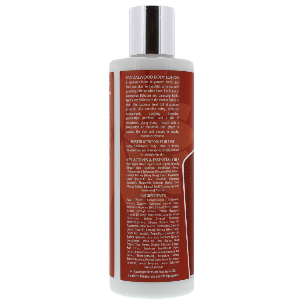 Ayumi Sandalwood & Ylang Ylang Dry & Sensitive Skin Body Lotion 250ml