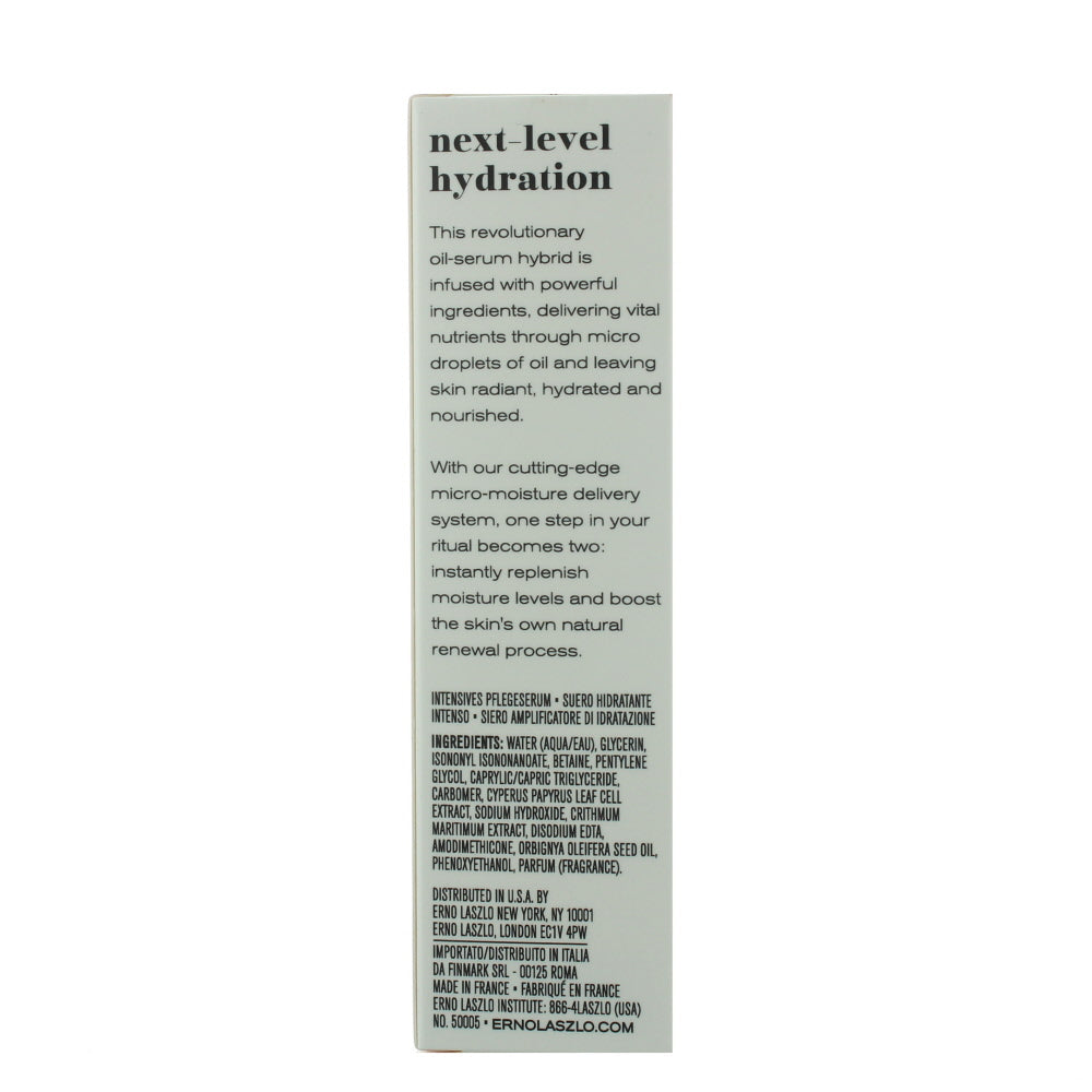 Erno Laszlo Hydrate & Nourish Hydra-Therapy Boost Serum 30ml - Ingredients