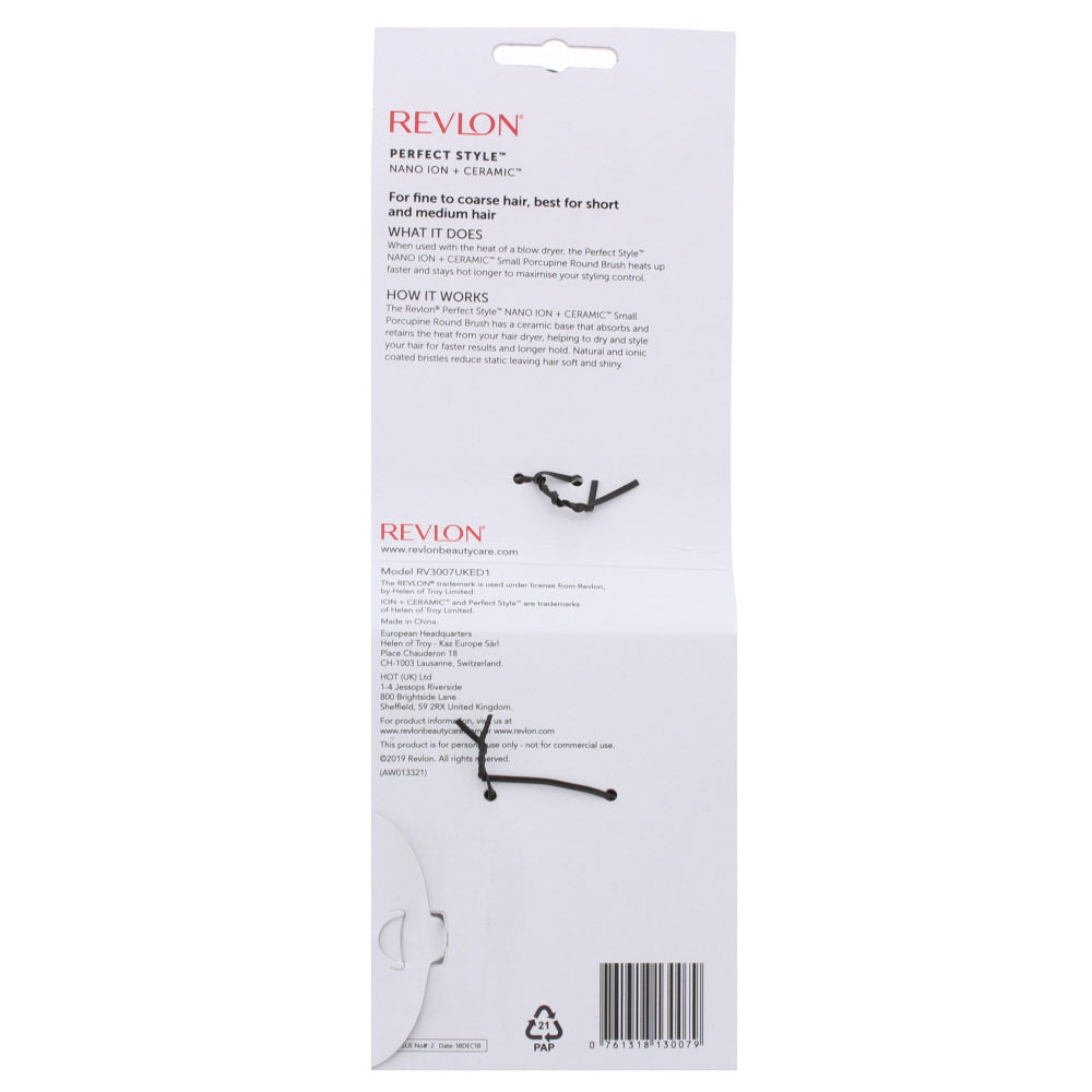 Revlon Perfect Style Small Porcupine Hair Brush