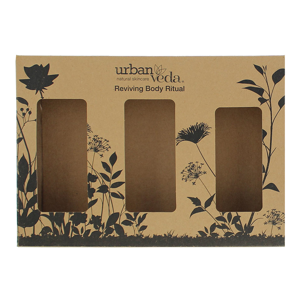Urban Veda Reviving Body Ritual Bodycare Set 3 Pieces Gift Set - Box