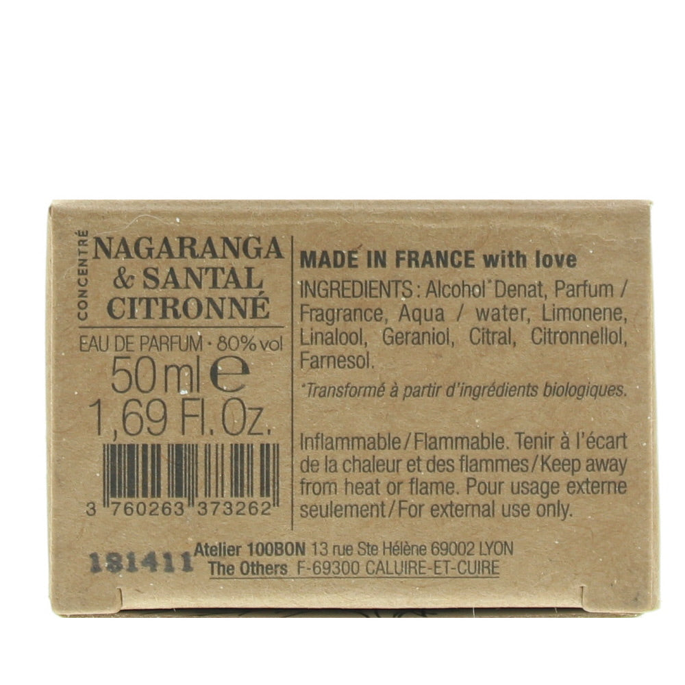100 Bon Nagaranga & Santal Citronné Concentré Refillable Eau de Parfum 50ml