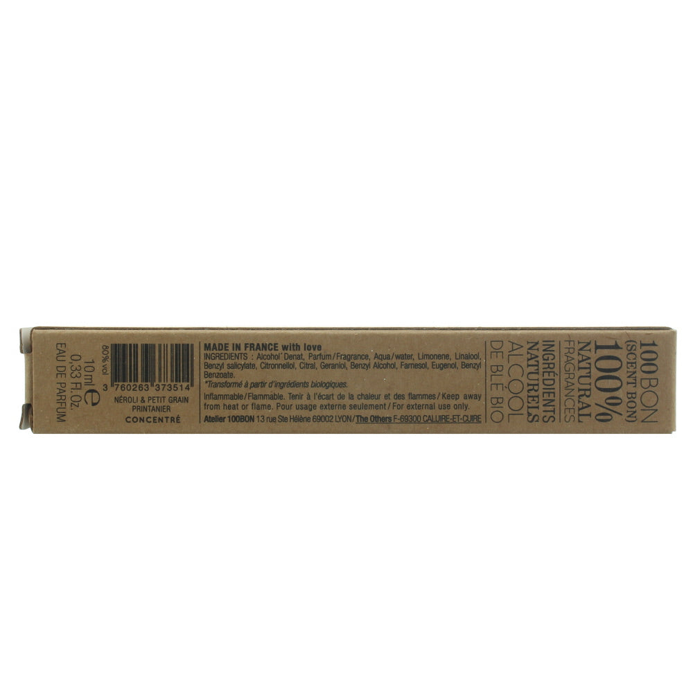 100 Bon Néroli & Petit Grain Printanier Concentré Refillable Eau de Parfum 10ml