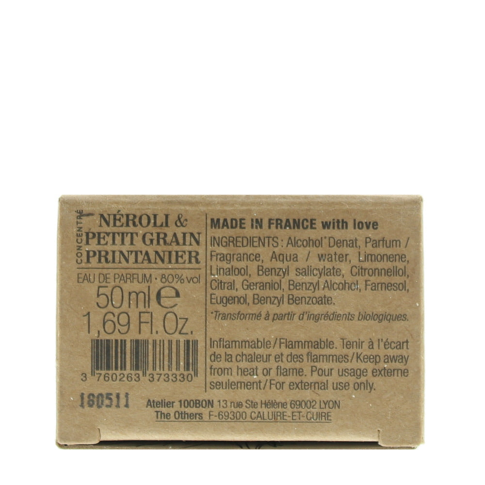 100 Bon Néroli & Petit Grain Printanier Concentré Refillable Eau de Parfum 50ml