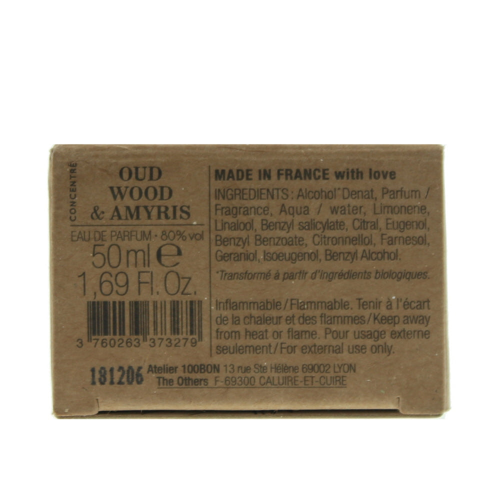 100 Bon Oud Wood & Amyris Concentré Refillable Eau de Parfum 50ml