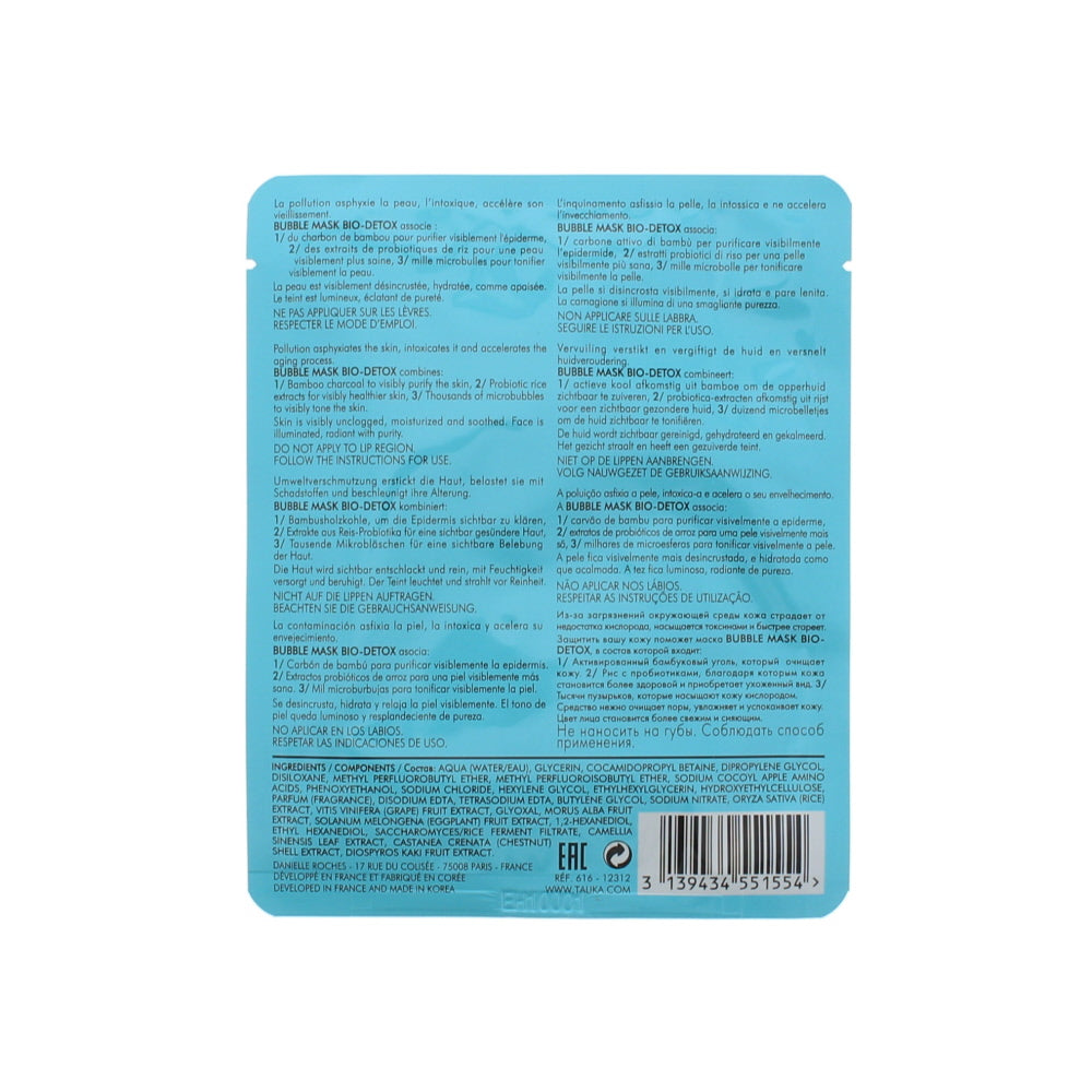 Talika Bio Detox Bubble Mask 25g