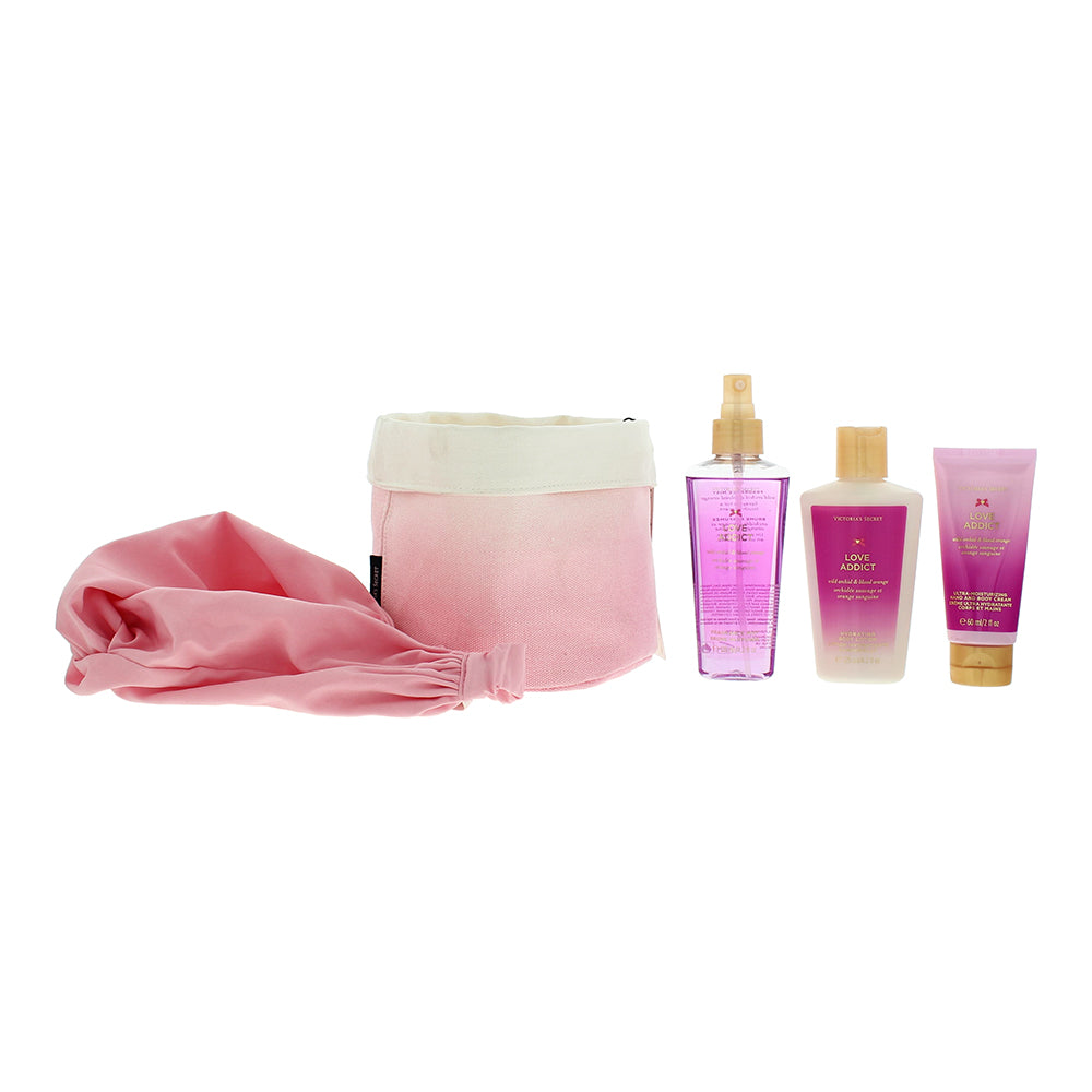 Victoria's Secret Love Addict Bath & Body 5 Pieces Gift Set