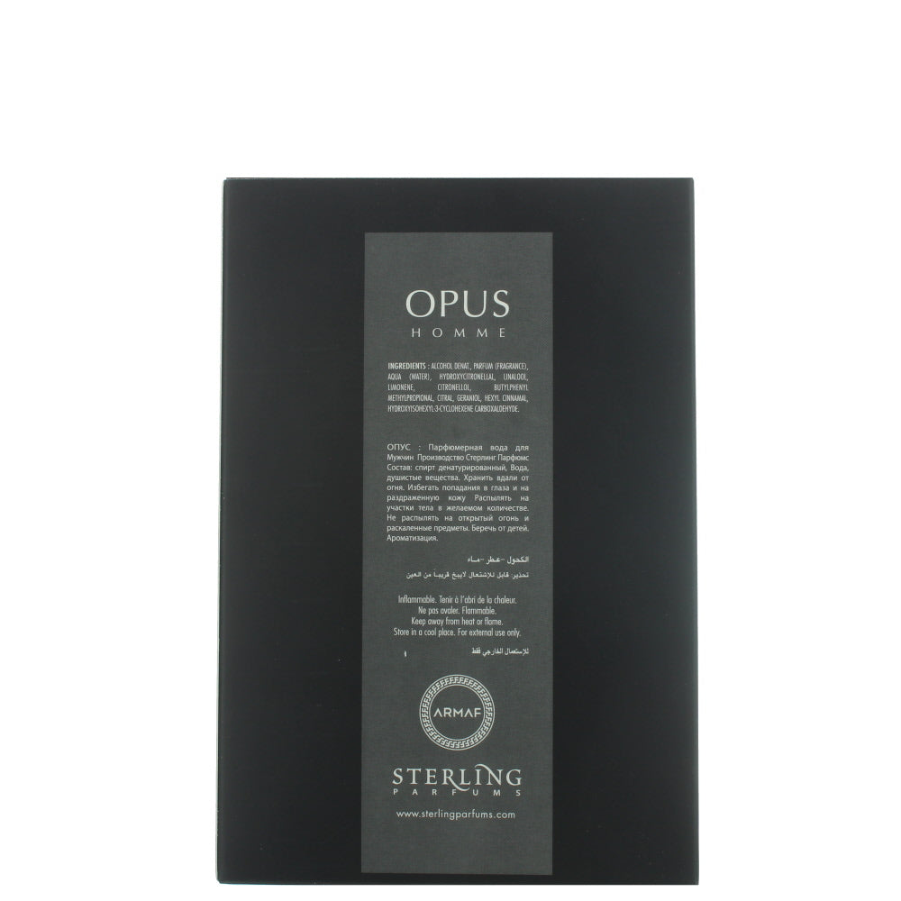 Armaf Opus Homme Limited Edition Eau de Toilette 100ml
