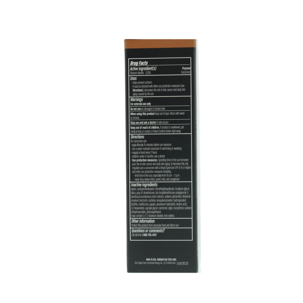 Bare Minerals Barepro Performance Wear Broad Spectrum Spf 20 Hazelnut Liquid Foundation 30ml - Ingredients