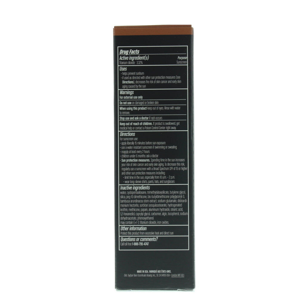 Bare Minerals Barepro Performance Wear Broad Spectrum Spf 20 Clove Liquid Foundation 30ml - Ingredients