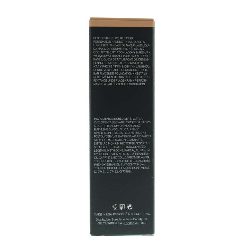 Bare Minerals Barepro Performance Wear Spf 20 Camel Liquid Foundation 30ml - Ingredients