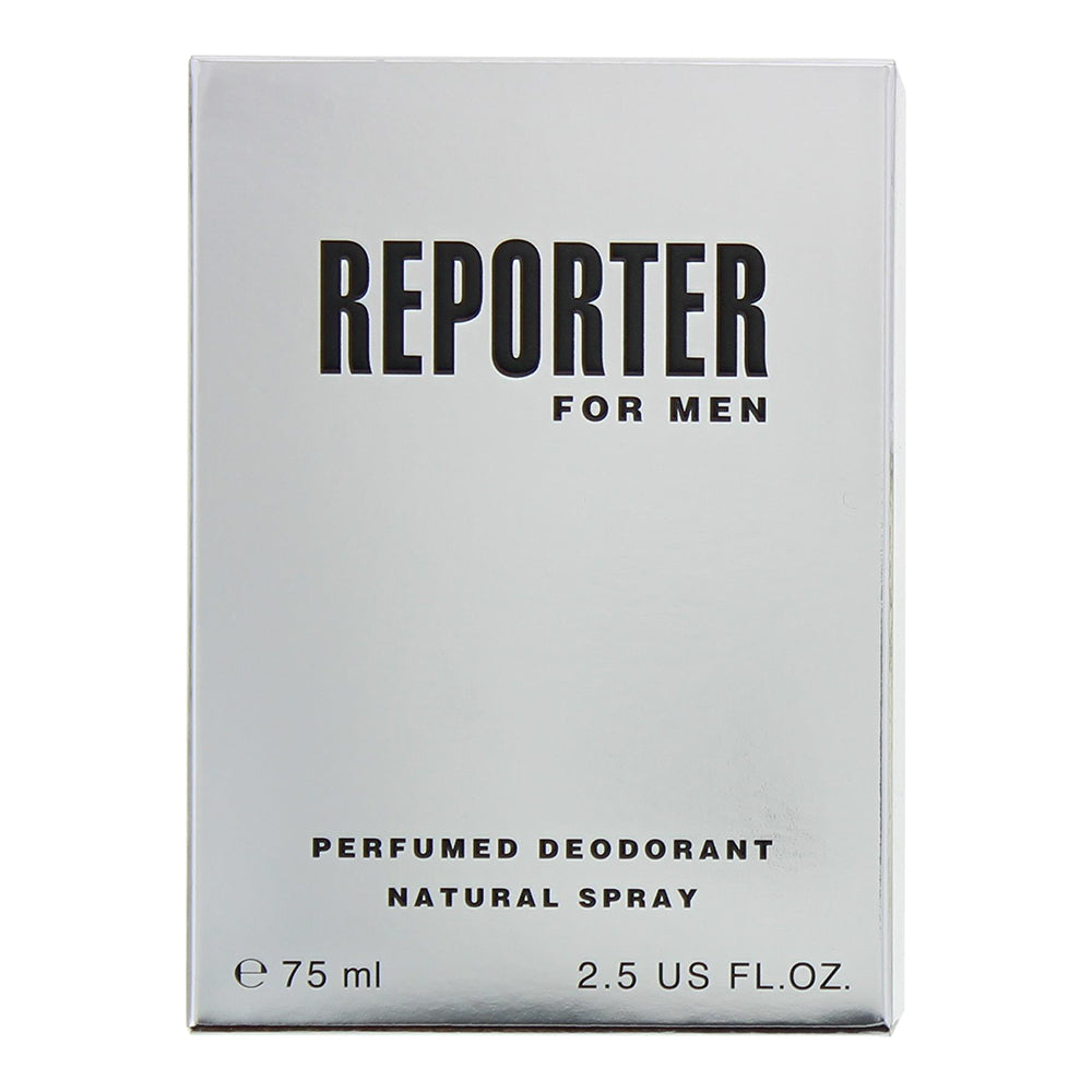 Oleg Cassini Reporter For Men Deodorant Spray 75ml - Box