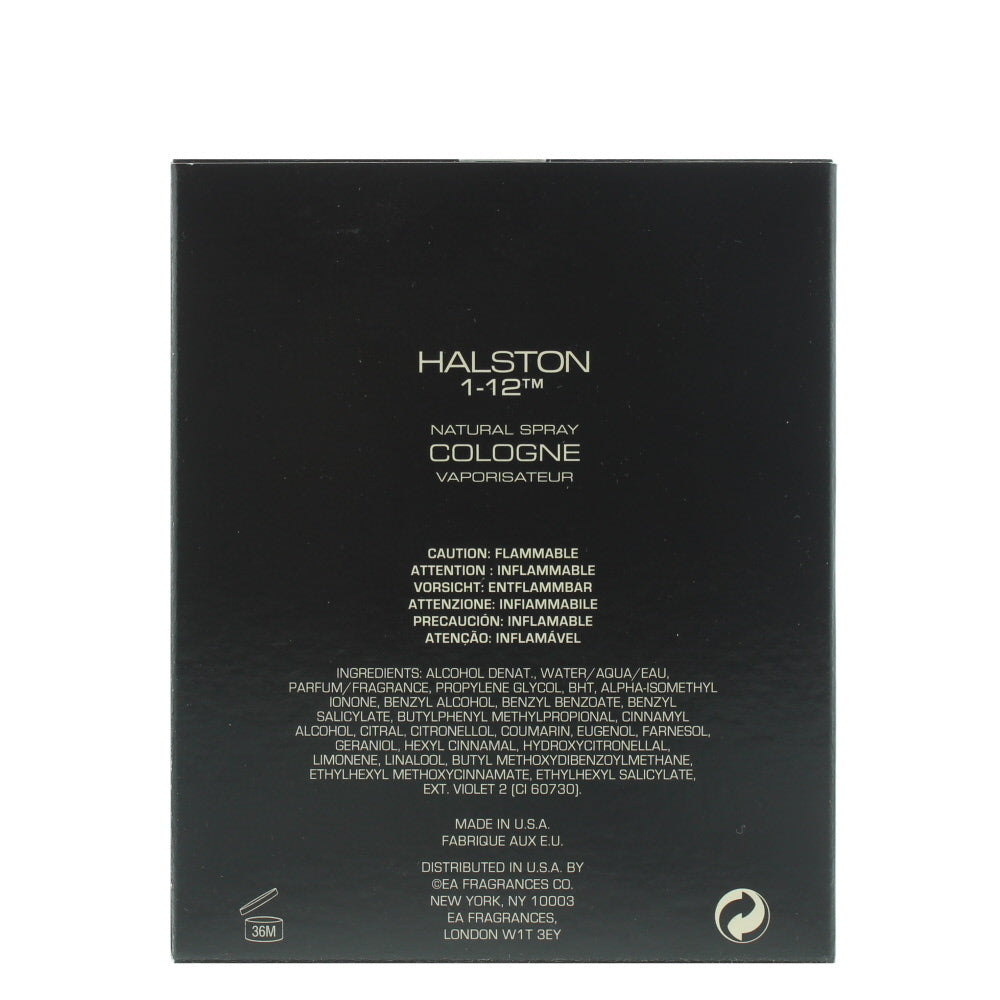Halston I-12 Eau de Cologne 125ml