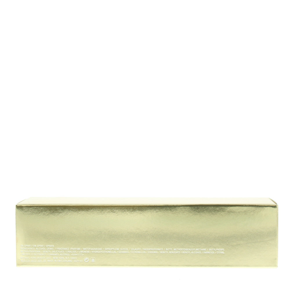 Michael Kors 24K Brilliant Gold Eau de Toilette 100ml - Ingredients