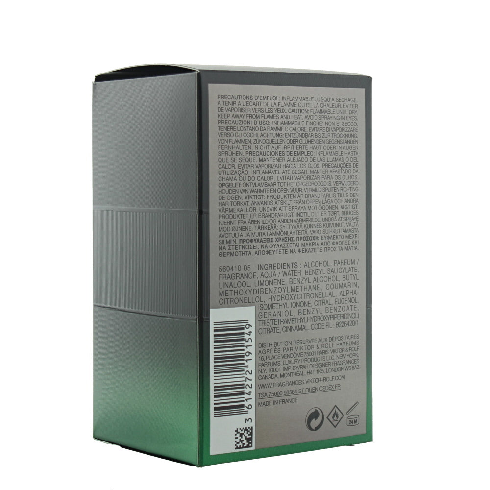 Viktor & Rolf Spicebomb Night Vision Eau de Toilette 50ml - Ingredients