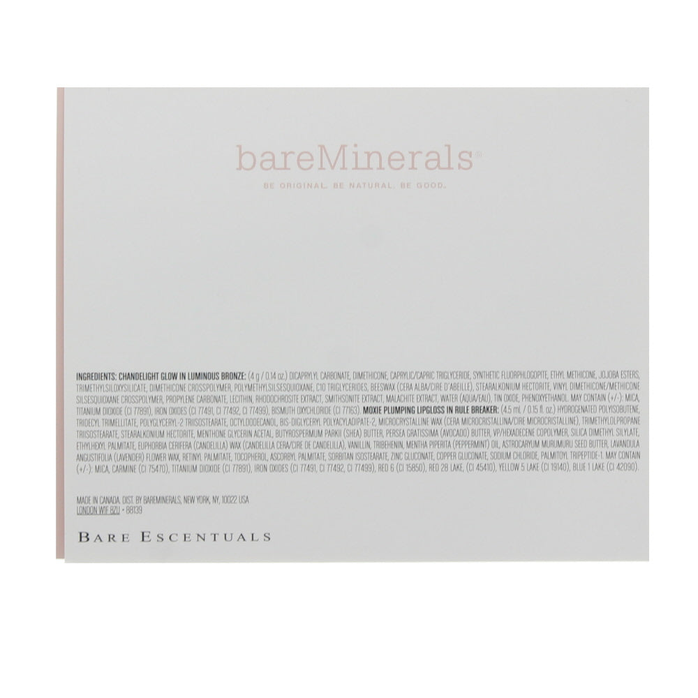 Bare Minerals Girl On The Glow Cosmetic Set 3 Pieces Gift Set - Ingredients