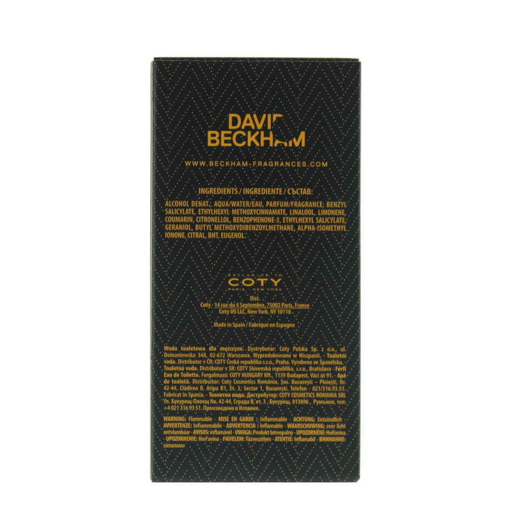 David Beckham Classic Touch Eau de Toilette 40ml
