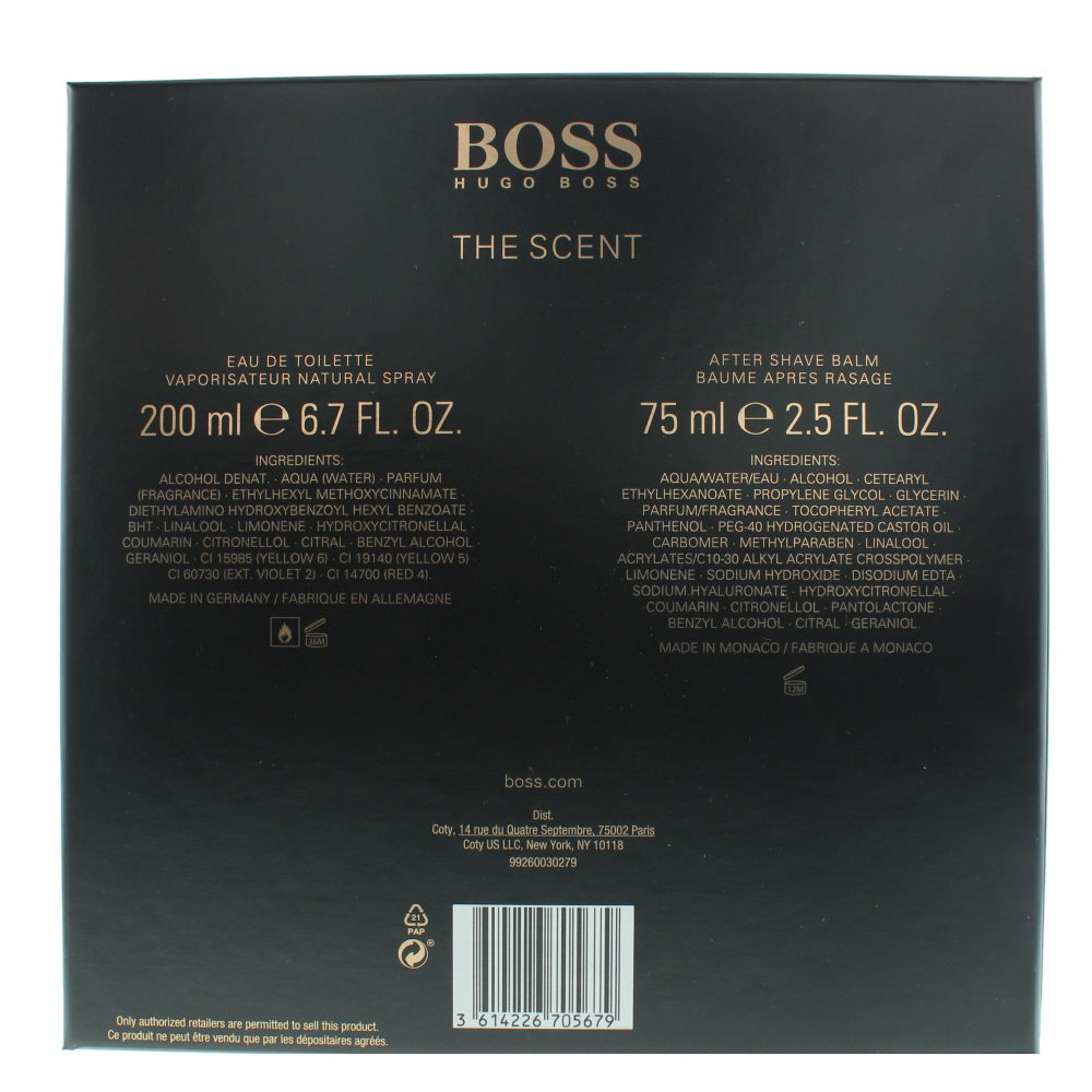 Hugo Boss The Scent Eau de Toilette 2 Pieces Gift Set
