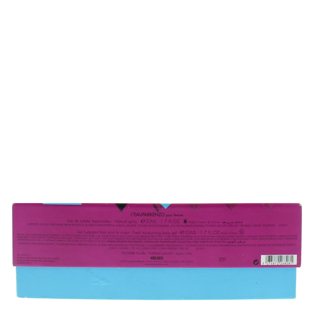 Kenzo L'eau Par Pour Femme Eau de Toilette 3 Pieces Gift Set