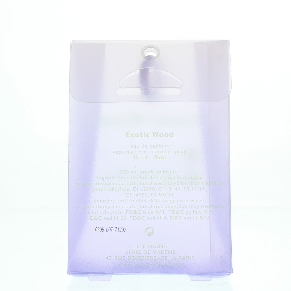 Ulric De Varens Lily Prune Exotic Wood Eau de Parfum 30ml - Ingredients