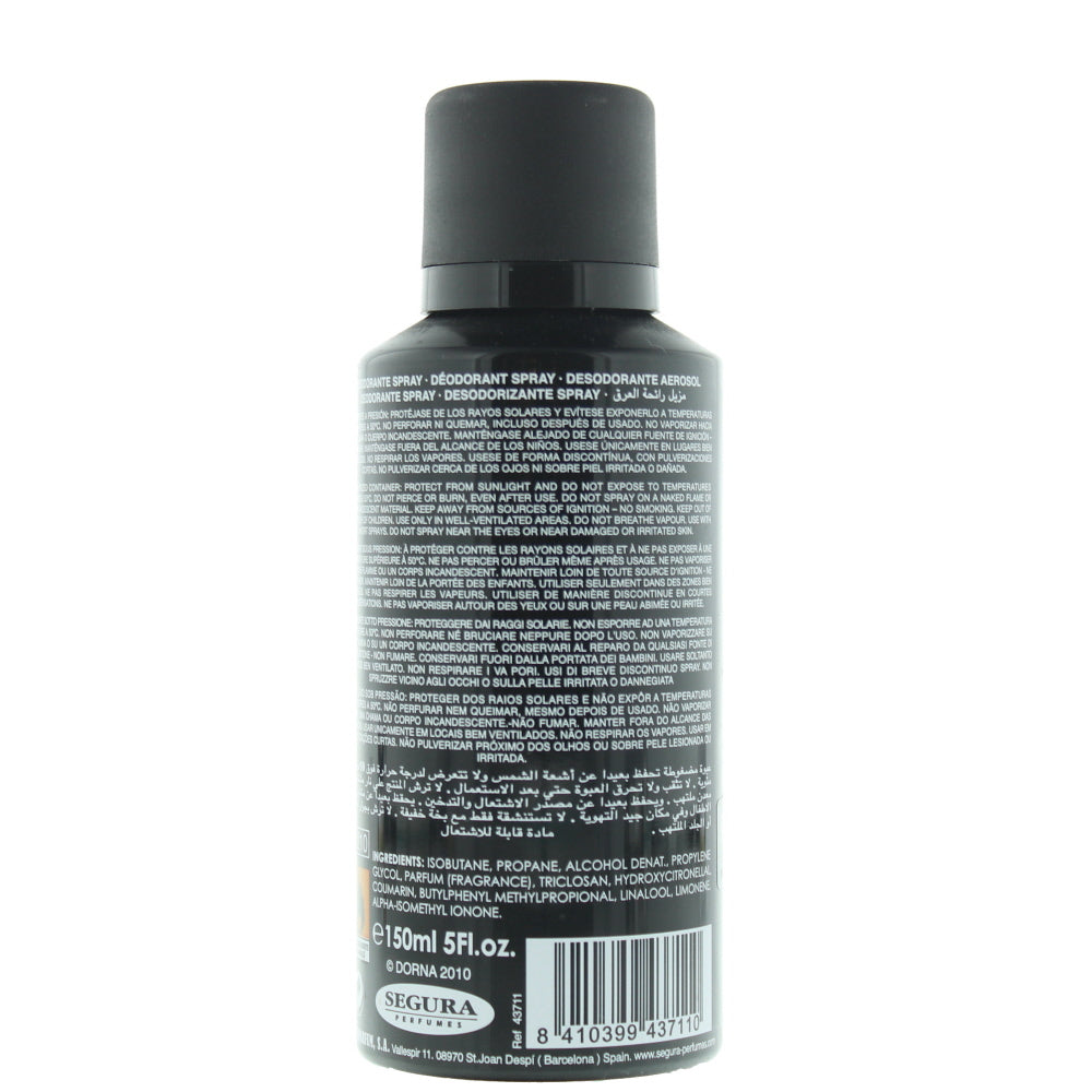 Moto Gp Black Deodorant Spray 150ml
