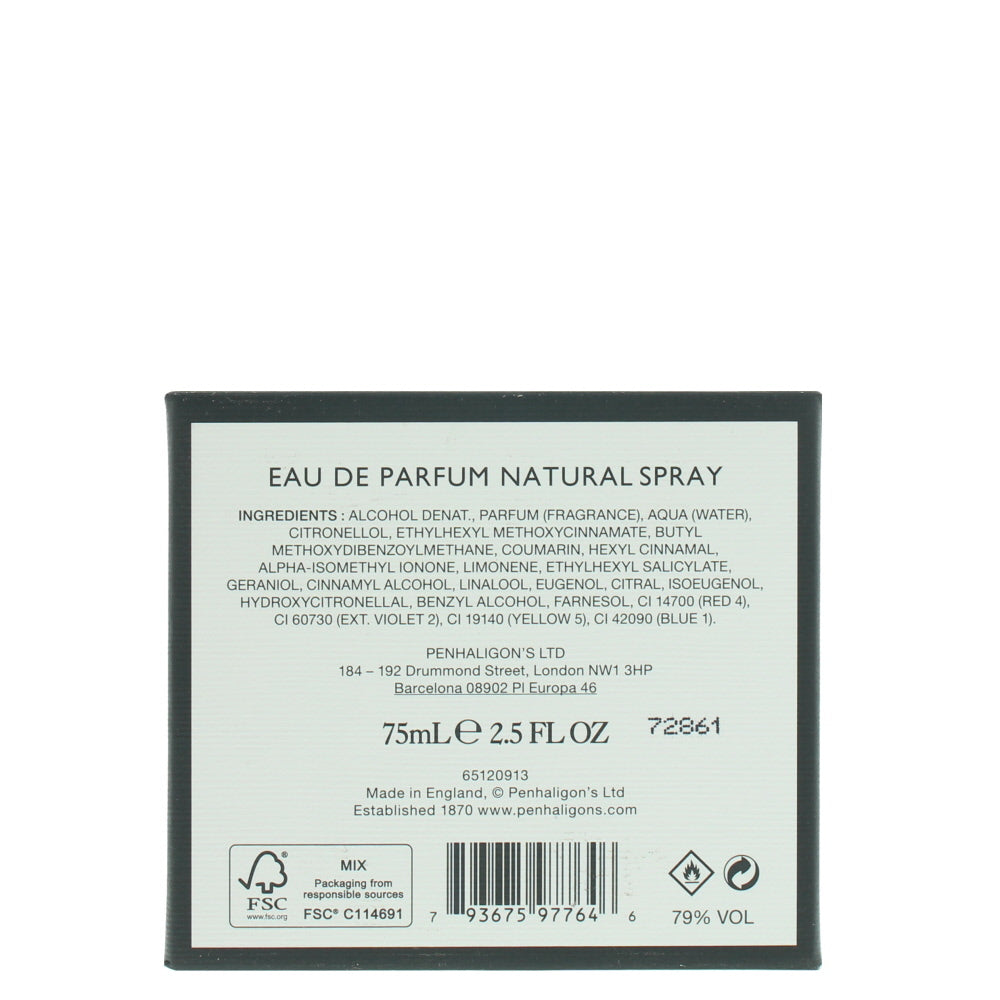 Penhaligon's The Uncompromising Sohan Portraits Eau de Parfum 75ml