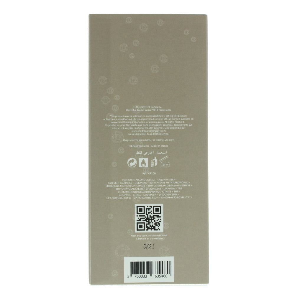 The Different Company Kâshân Rose L'esprit Cologne Eau de Toilette 100ml